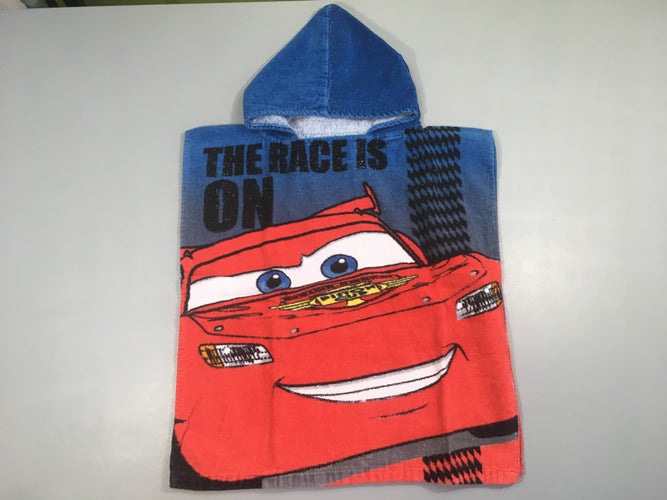 Cape de bain Cars the race is on, moins cher chez Petit Kiwi
