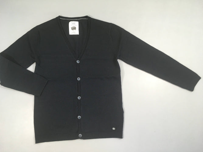 Gilet bleu foncé, moins cher chez Petit Kiwi