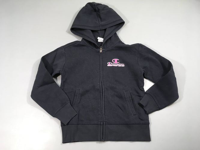 Sweat zippéà capuche bleu marine Champion, moins cher chez Petit Kiwi