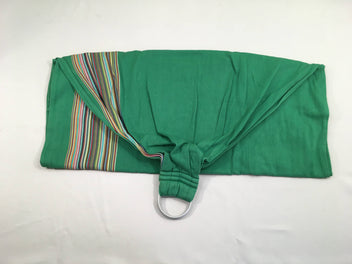 BB-Sling écharpe de portage sans noeud tissée vert - Babylonia