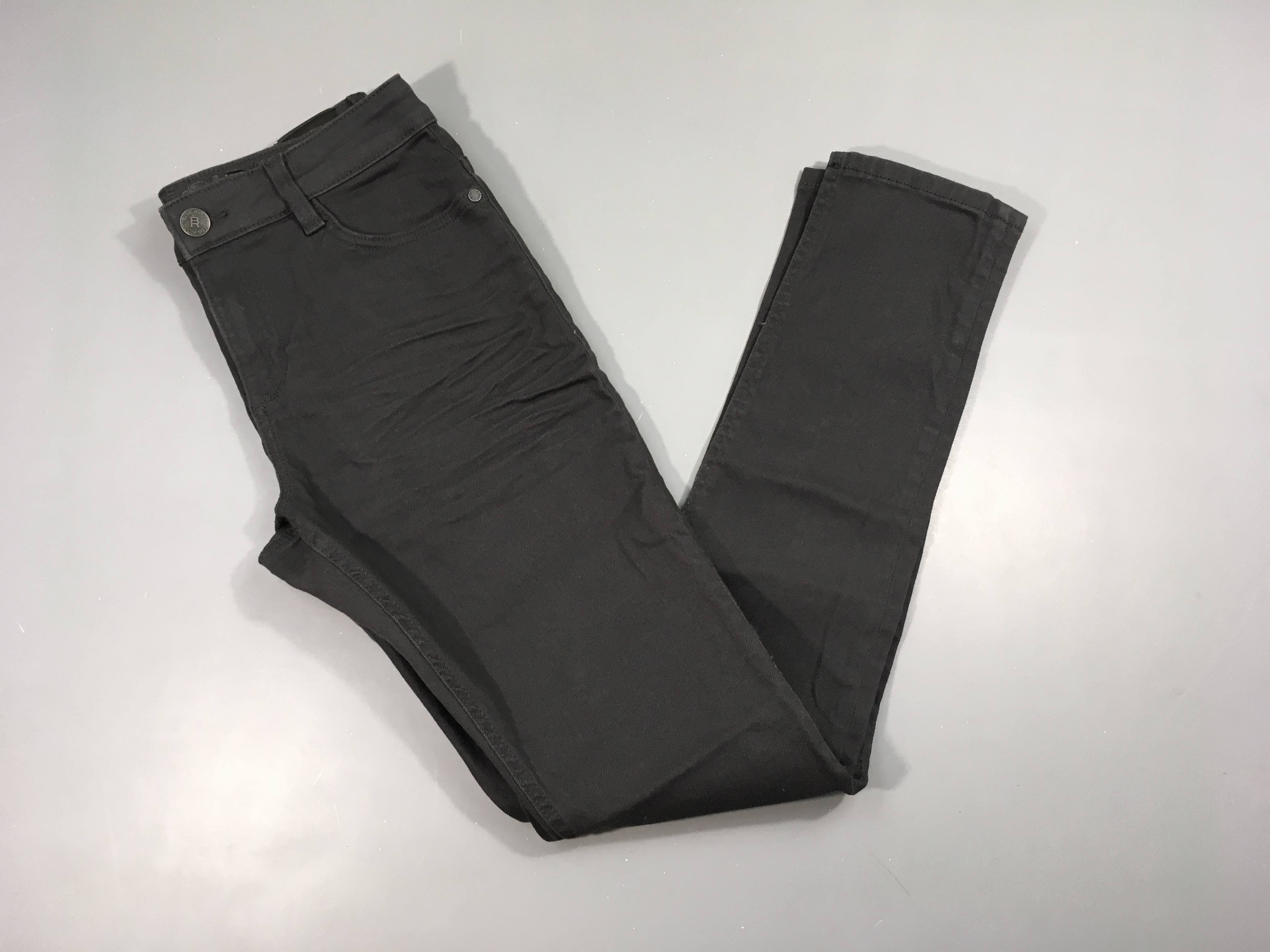 Pantalon denim noir Slim, Blue Ridge