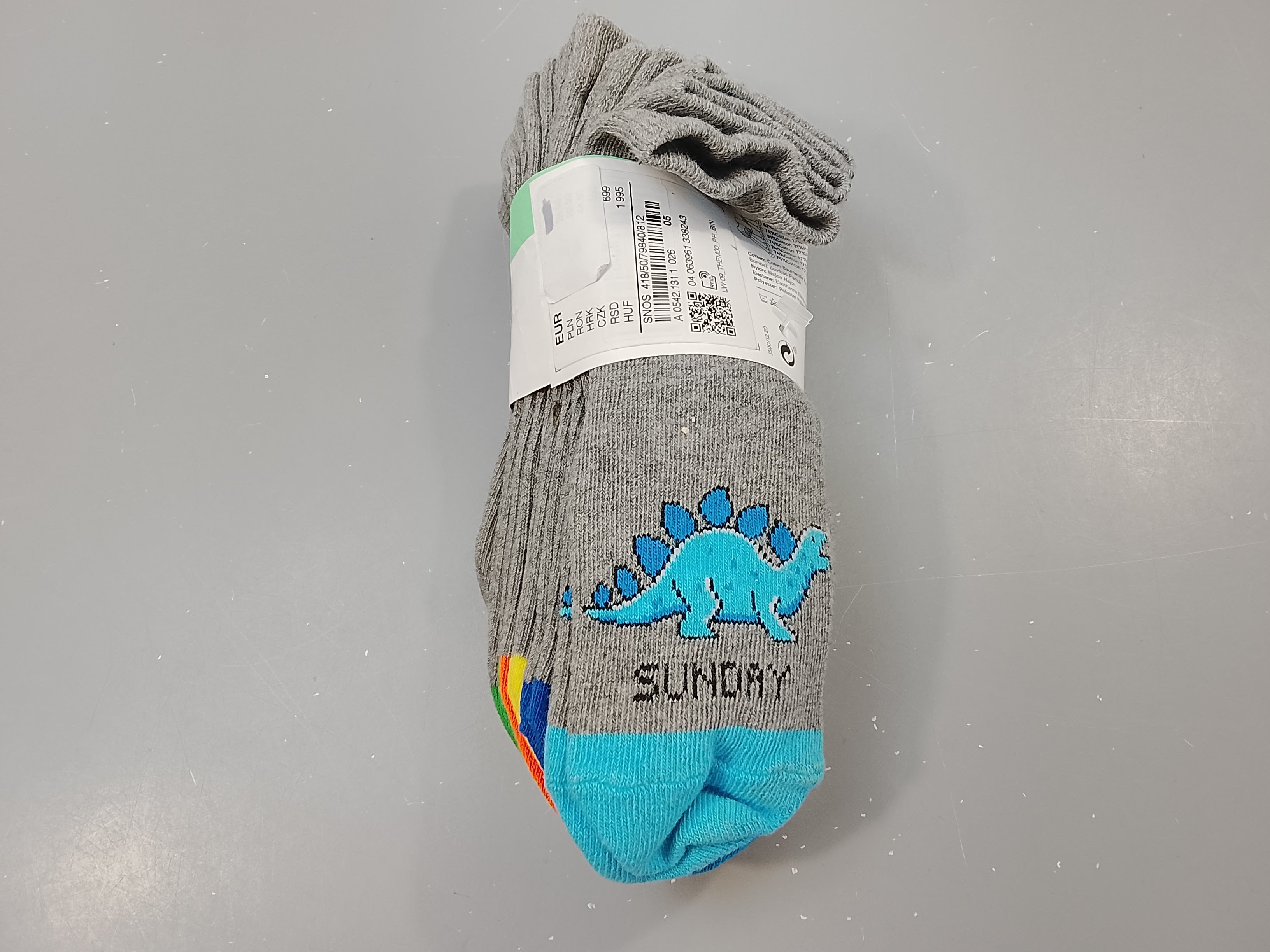 NEUF lot de  7 chaussettes , 24-26