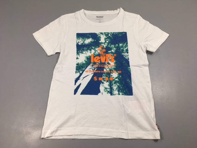 T-shirt m.c blanc ar.bre, moins cher chez Petit Kiwi
