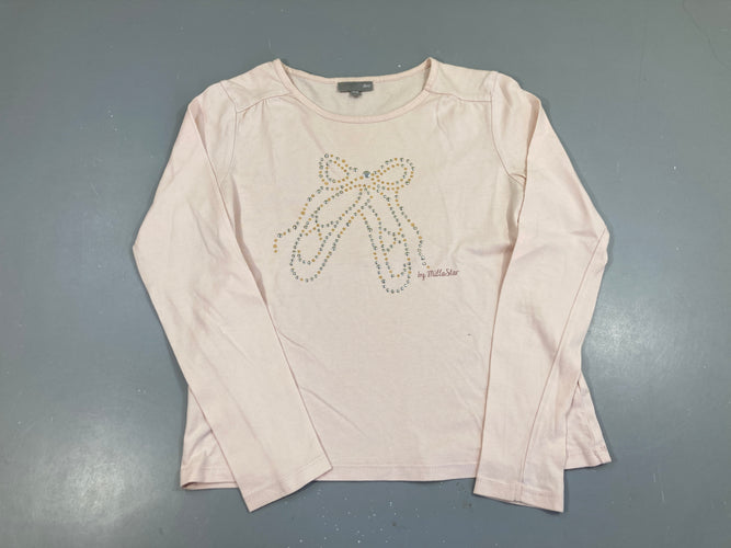 T-shirt m.l rose ballerines clous, moins cher chez Petit Kiwi