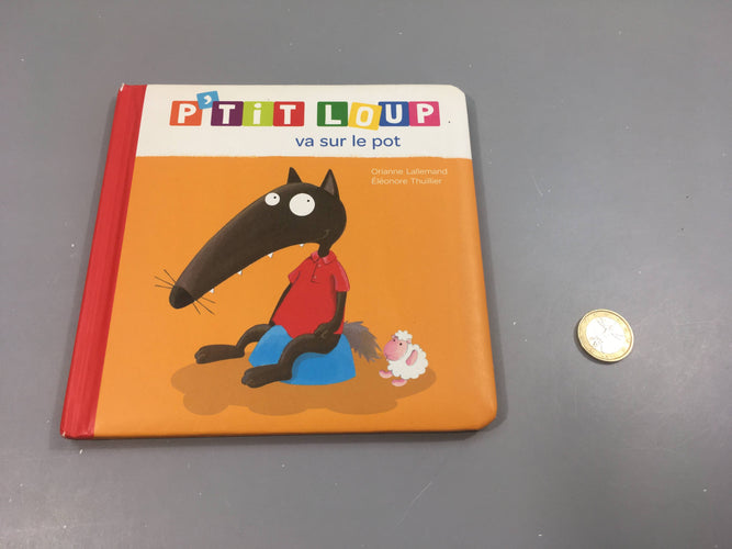 P'tit loup va sur le pot, moins cher chez Petit Kiwi