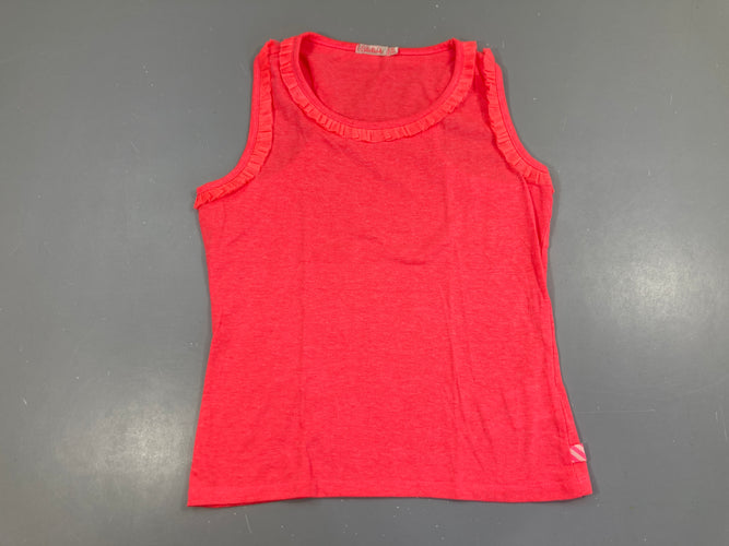 T-shirt s.m rose néon tulle, légèrement bouloché, moins cher chez Petit Kiwi
