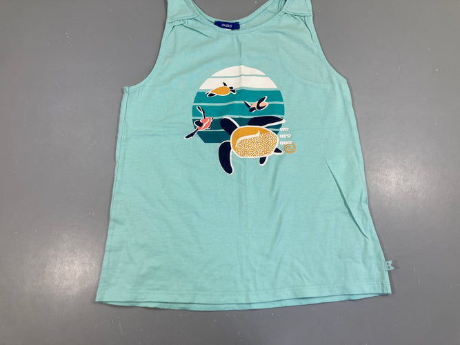 T-shirt s.m bleu clair tortues, moins cher chez Petit Kiwi