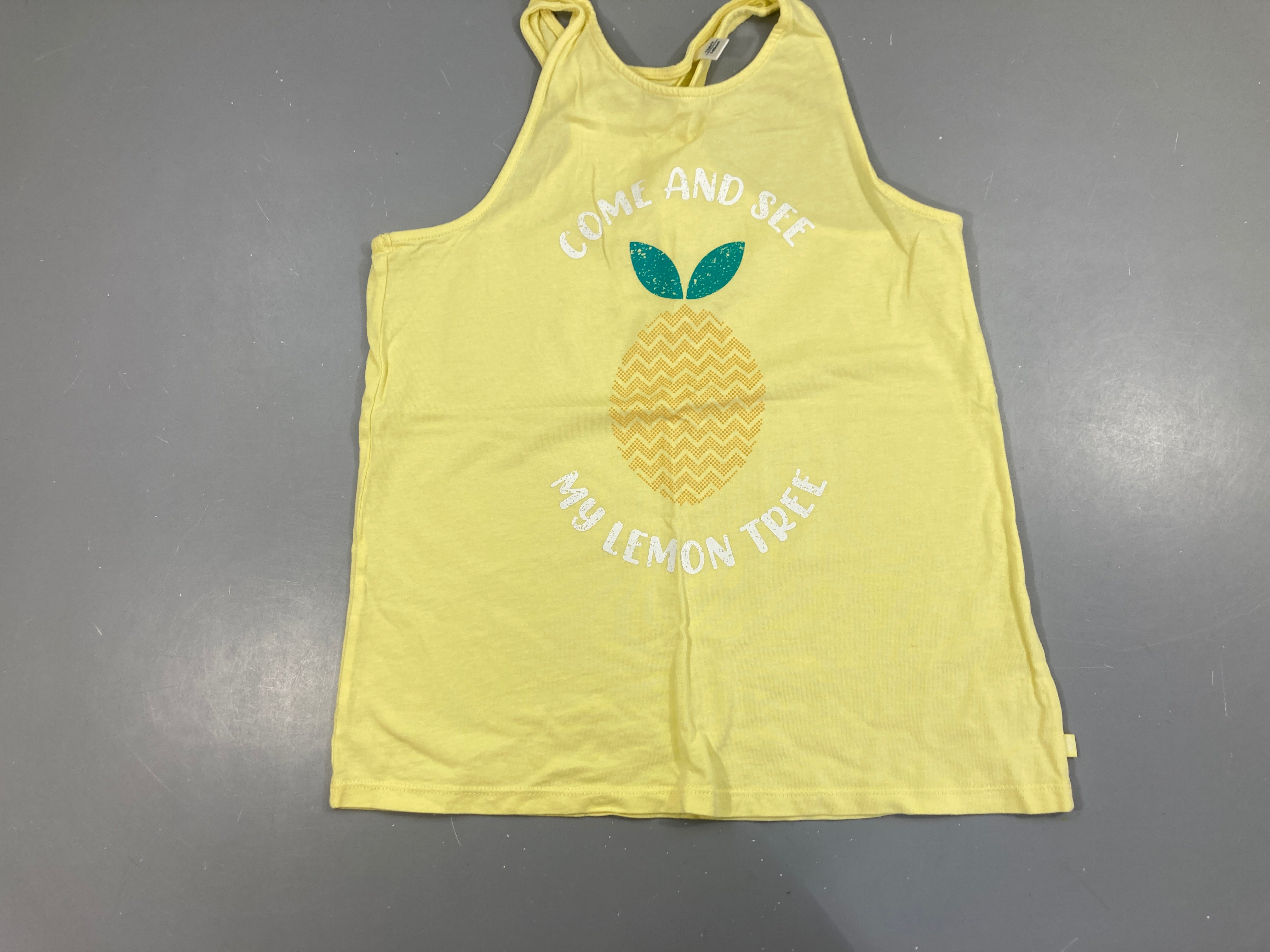 T-shirt s.m jaune ananas come and see