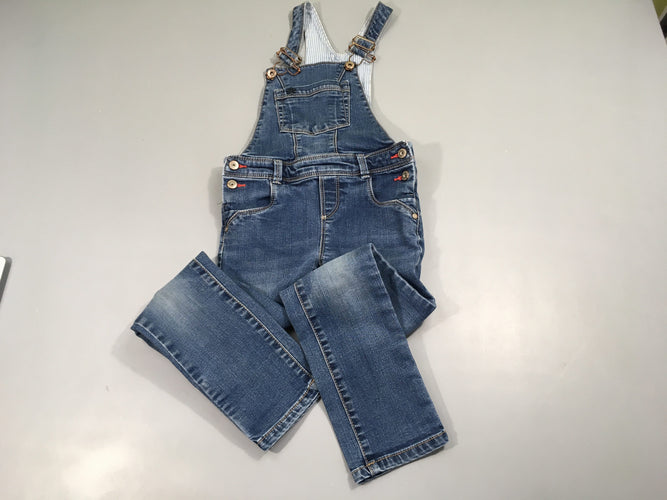 Salopette en jean, moins cher chez Petit Kiwi