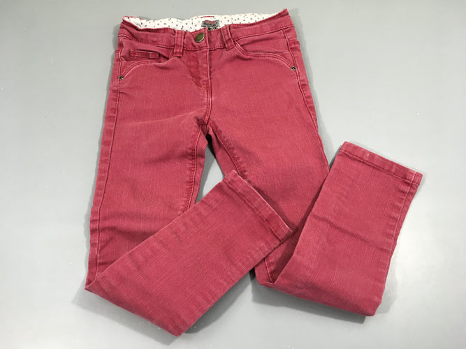 Jean skinny bordeaux, moins cher chez Petit Kiwi