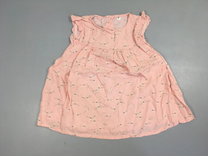Robe s.m rose clair Libellules, moins cher chez Petit Kiwi