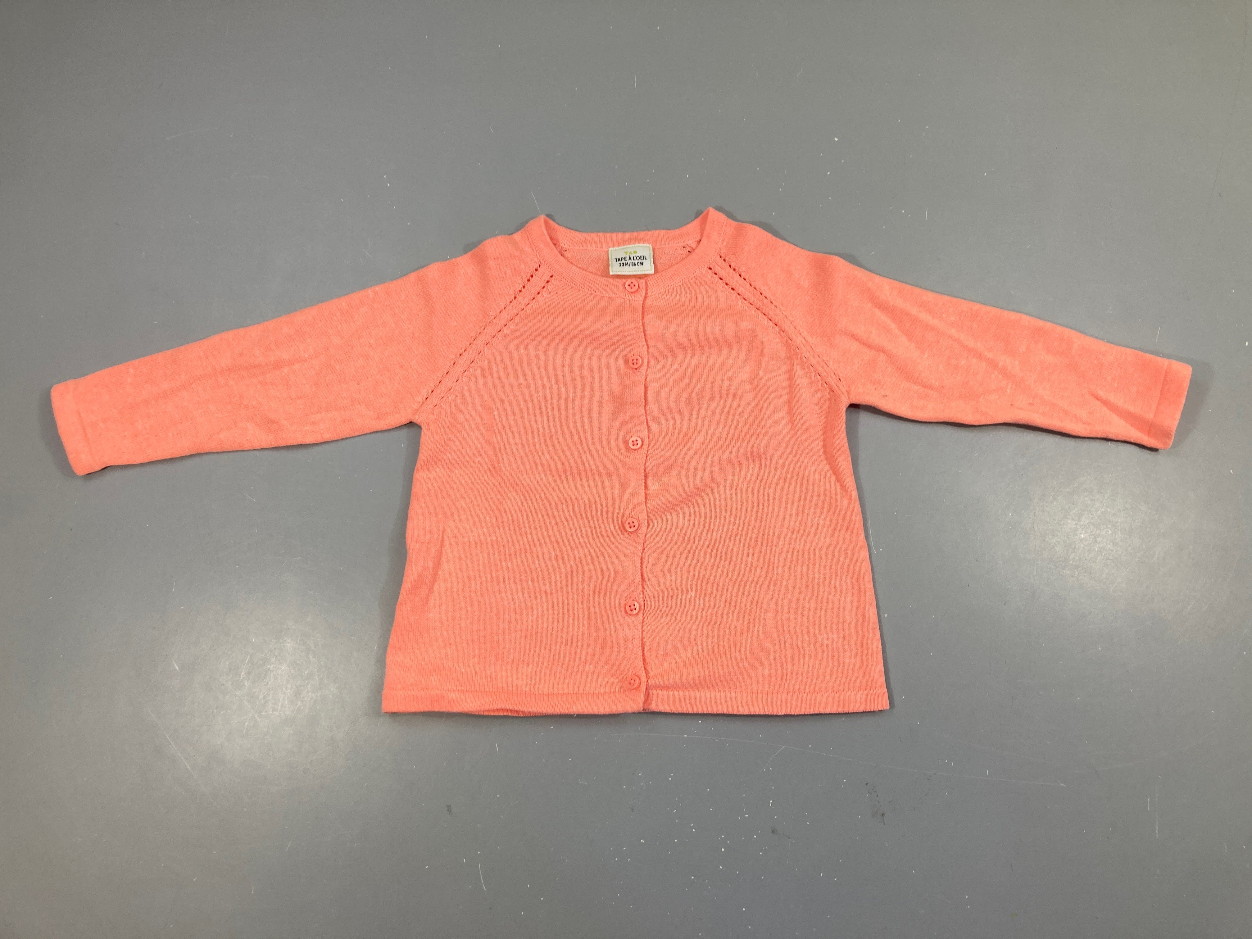 Gilet saumon néon