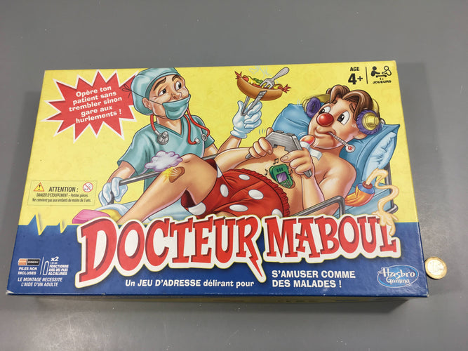 Complet Docteur Maboul, 4+, moins cher chez Petit Kiwi
