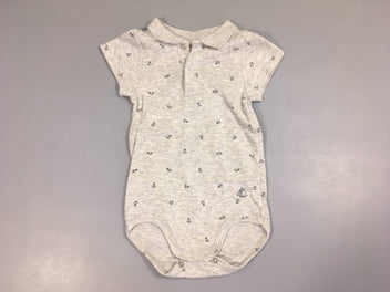 Body m.c gris ancrs col polo