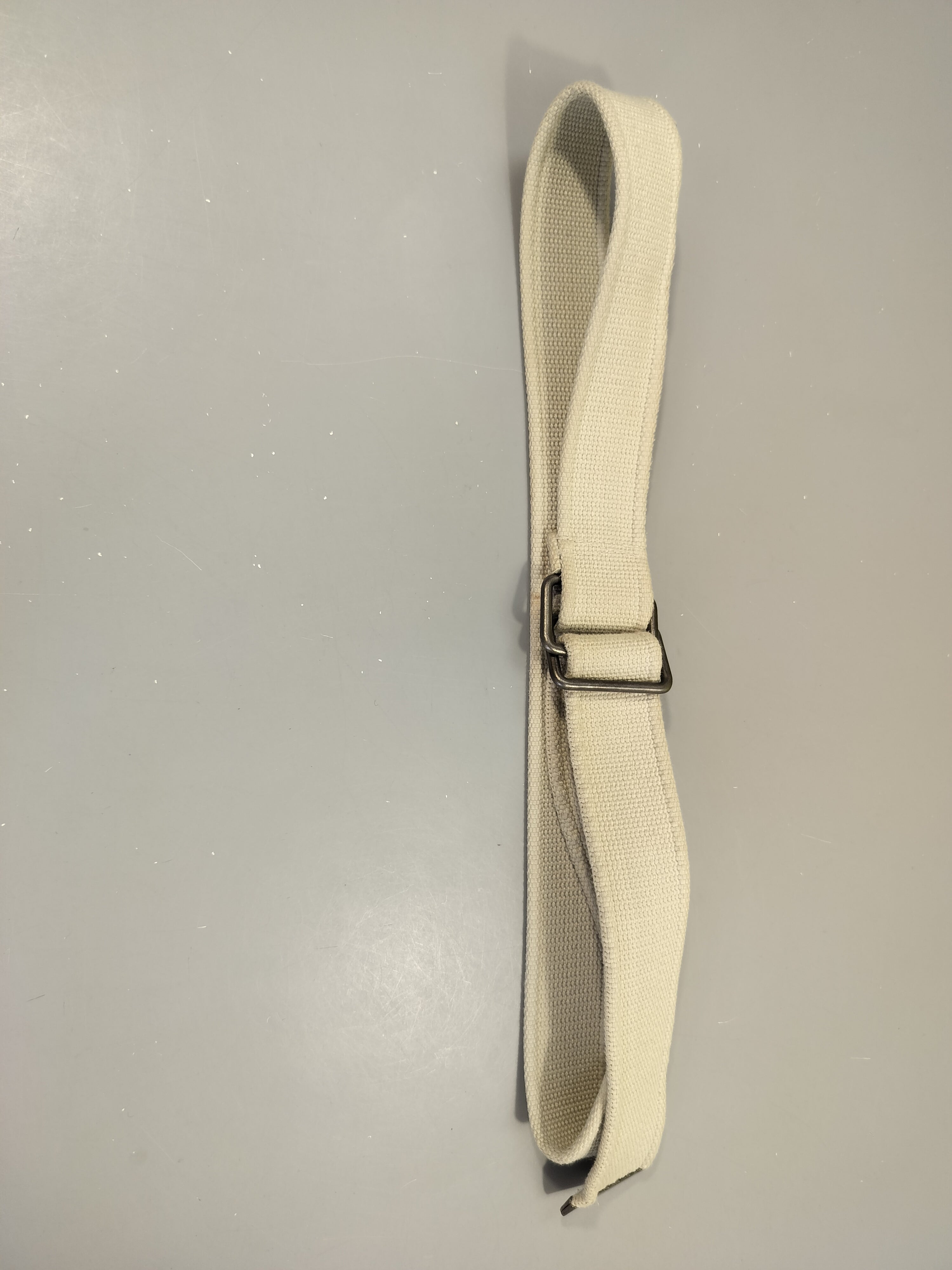 Ceinture gris clair, 100% polyester