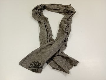 Foulard gris anthracite chiné 