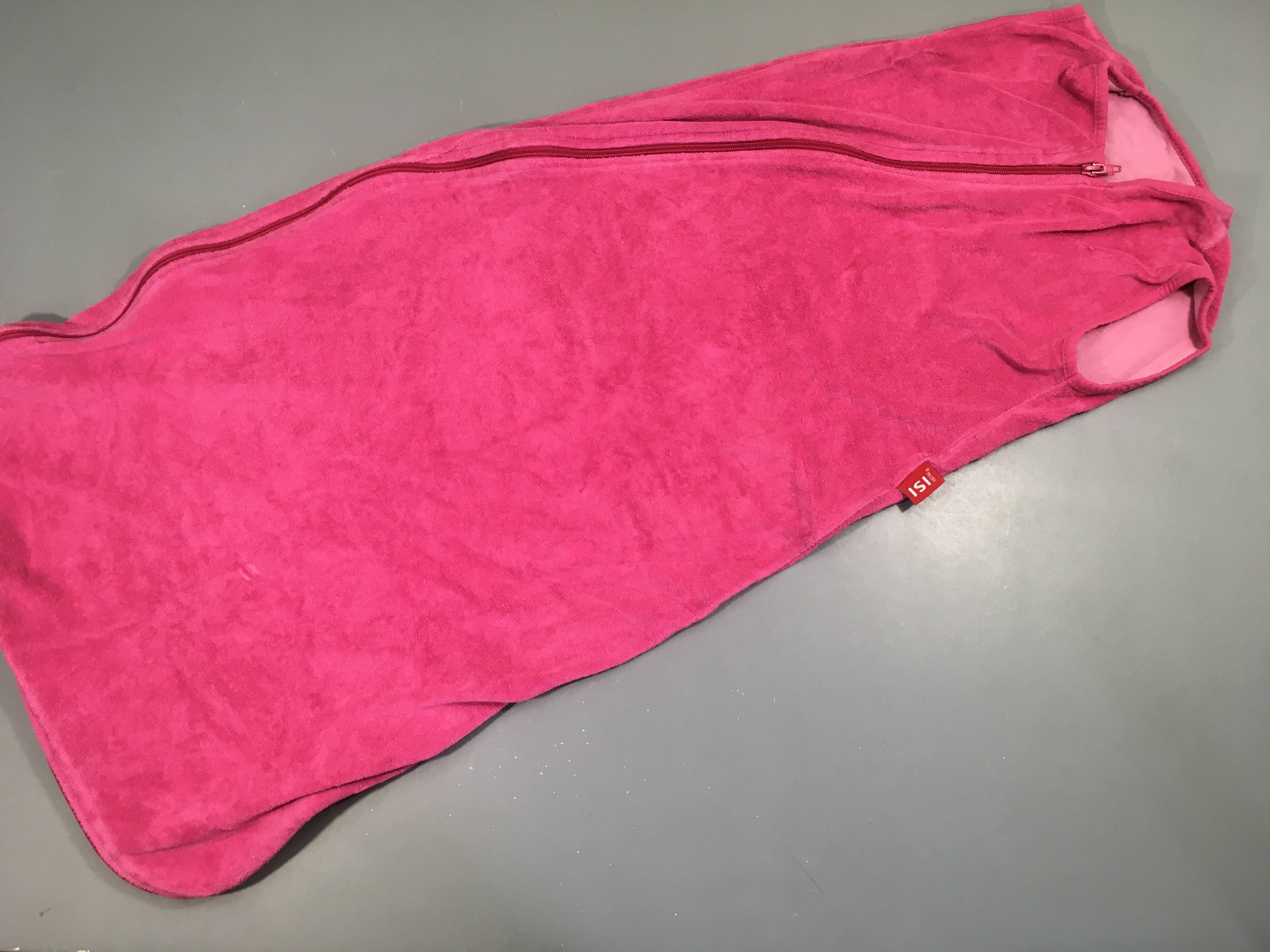 Sac de couchage éponge fuchia 110 cm