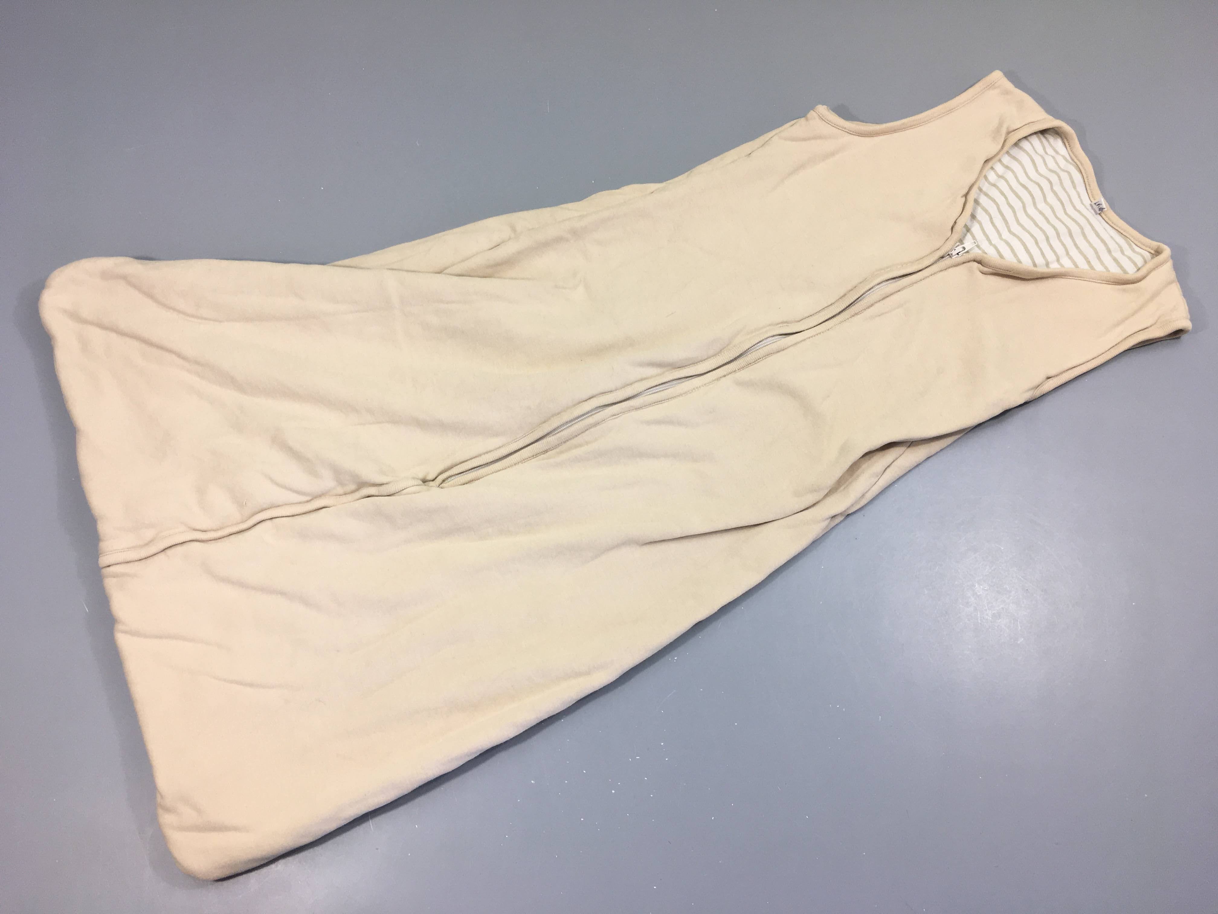 Sac de couchage beige 90 cm