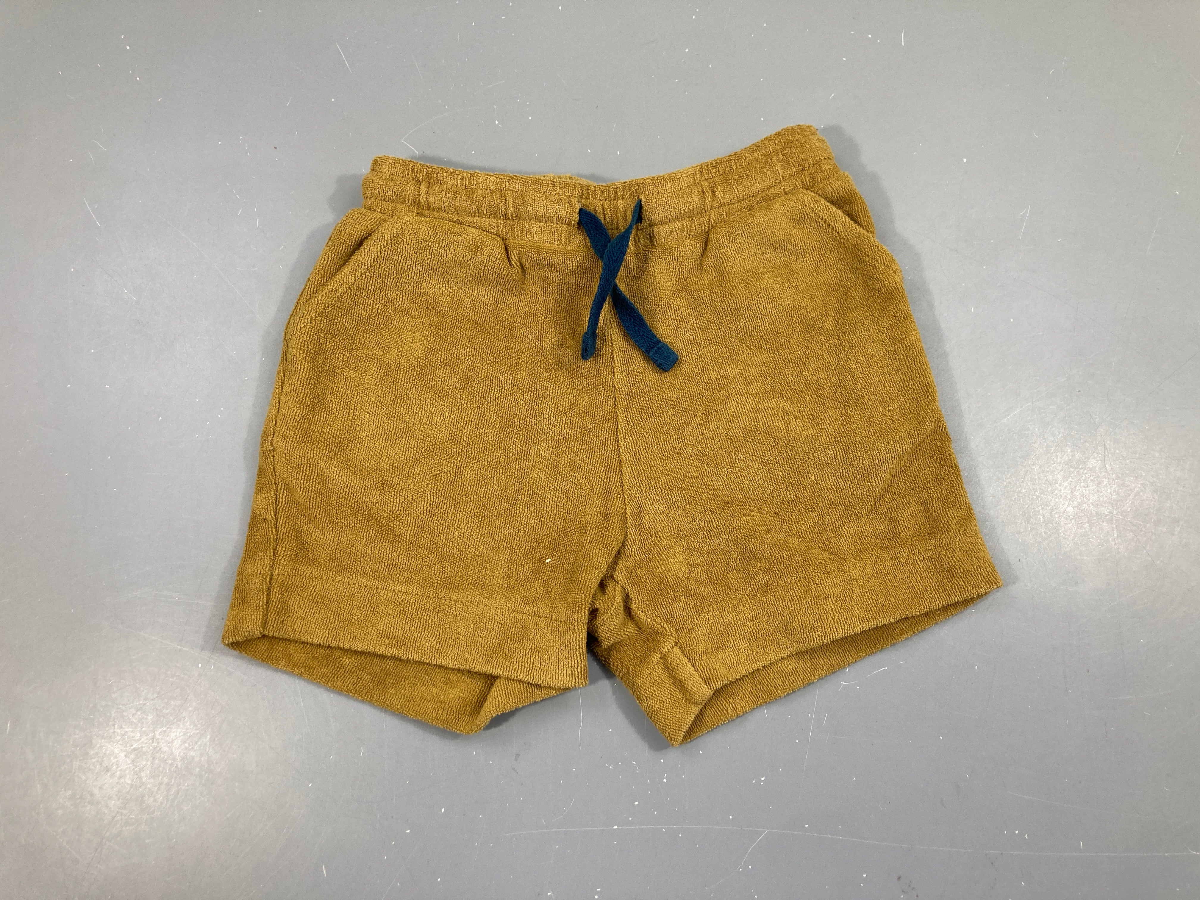 Short éponge camel