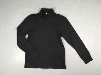 T-shirt m.l col roulé noir