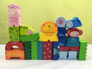 Blocs de construction animaux Zoolino