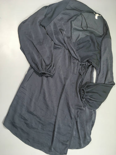 Robe ml fluide grise, moins cher chez Petit Kiwi