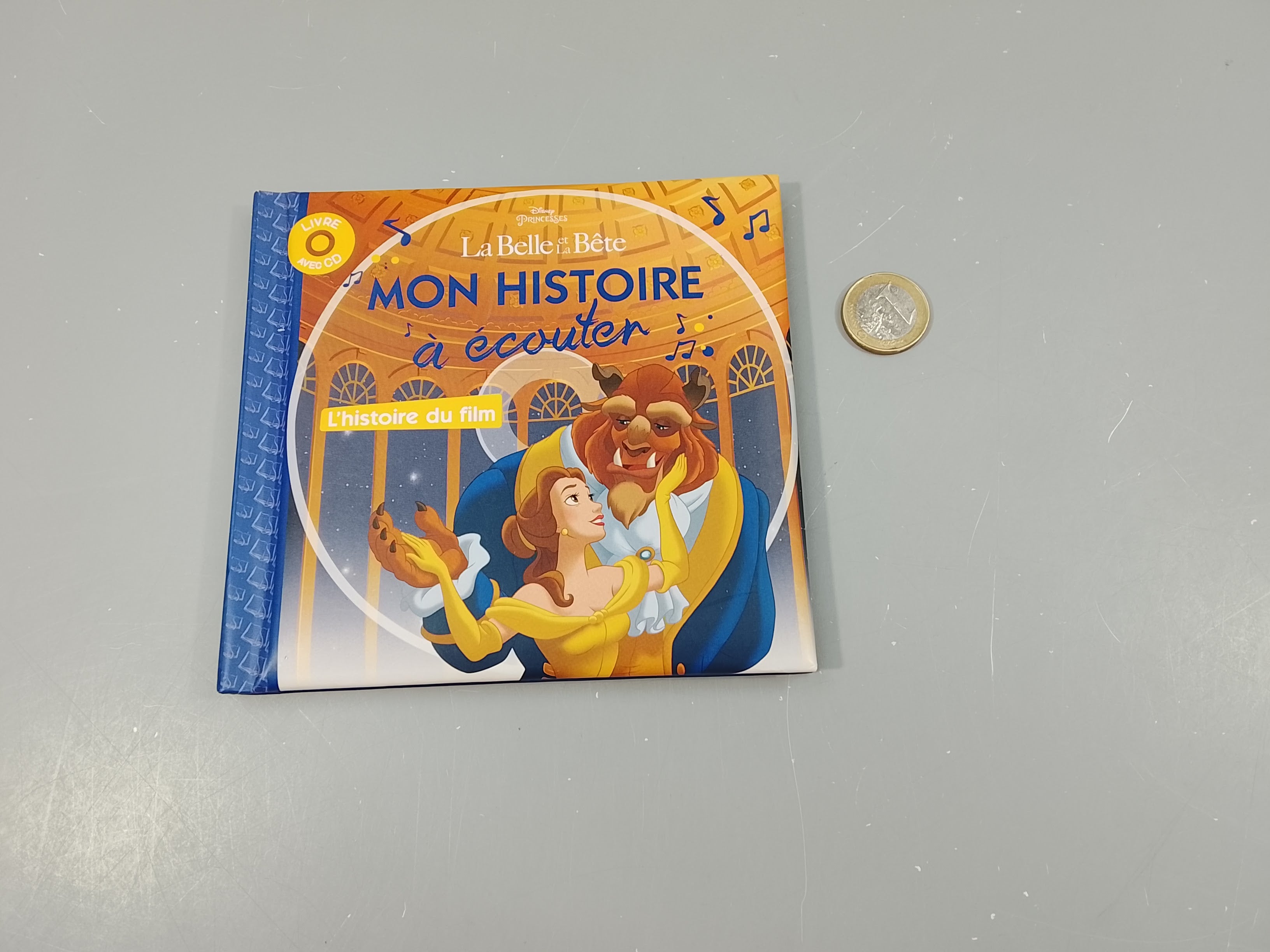 La Belle et la Bête, livre  CD