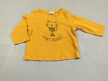 T-shirt m.l jaune, 