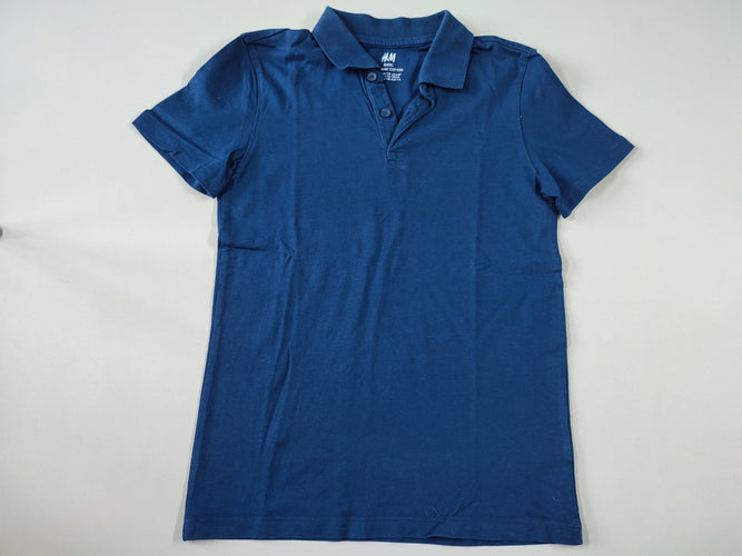 Polo m.c jersey bleu marine, moins cher chez Petit Kiwi