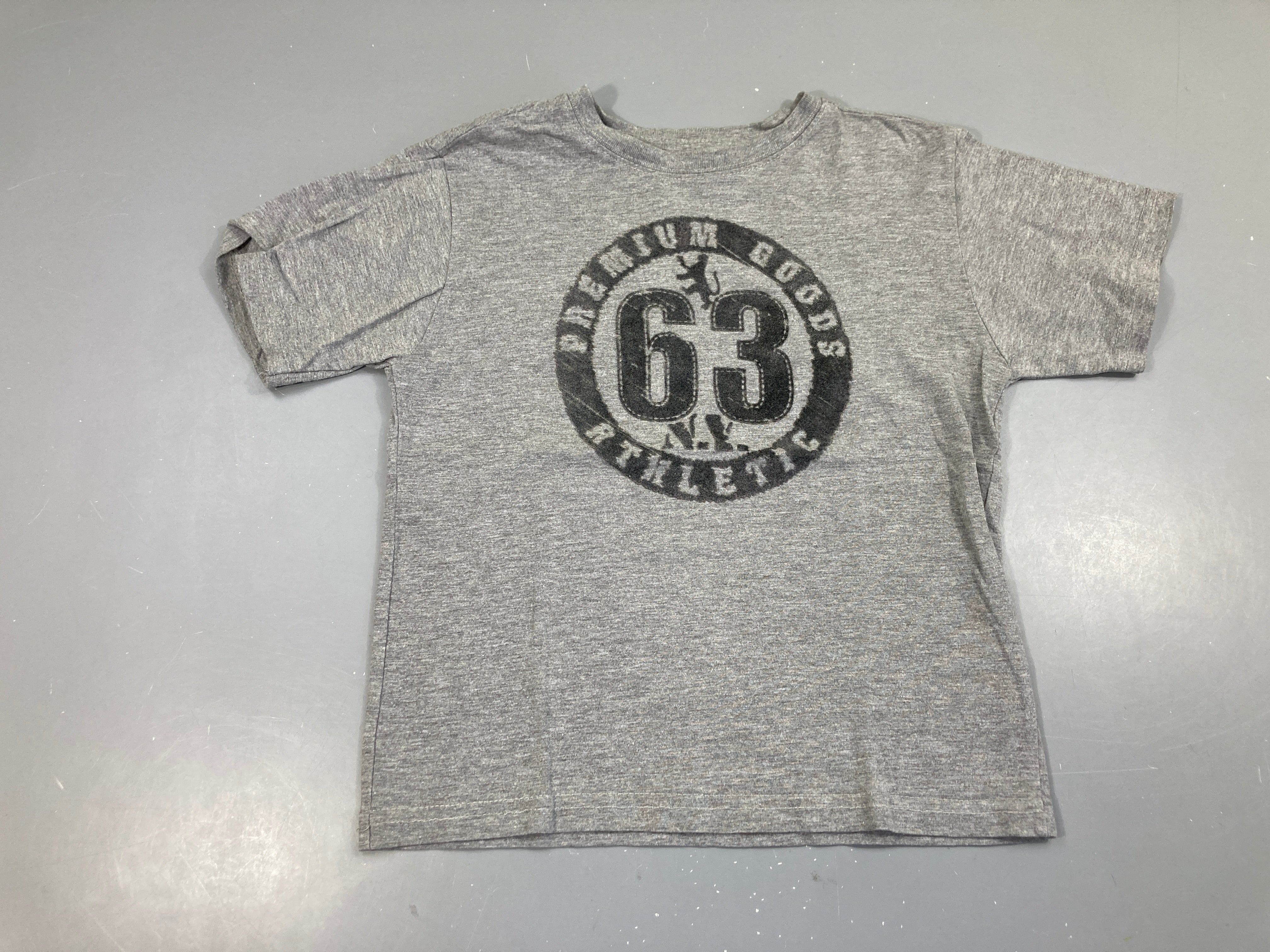 T-shirt m.c gris chiné 63