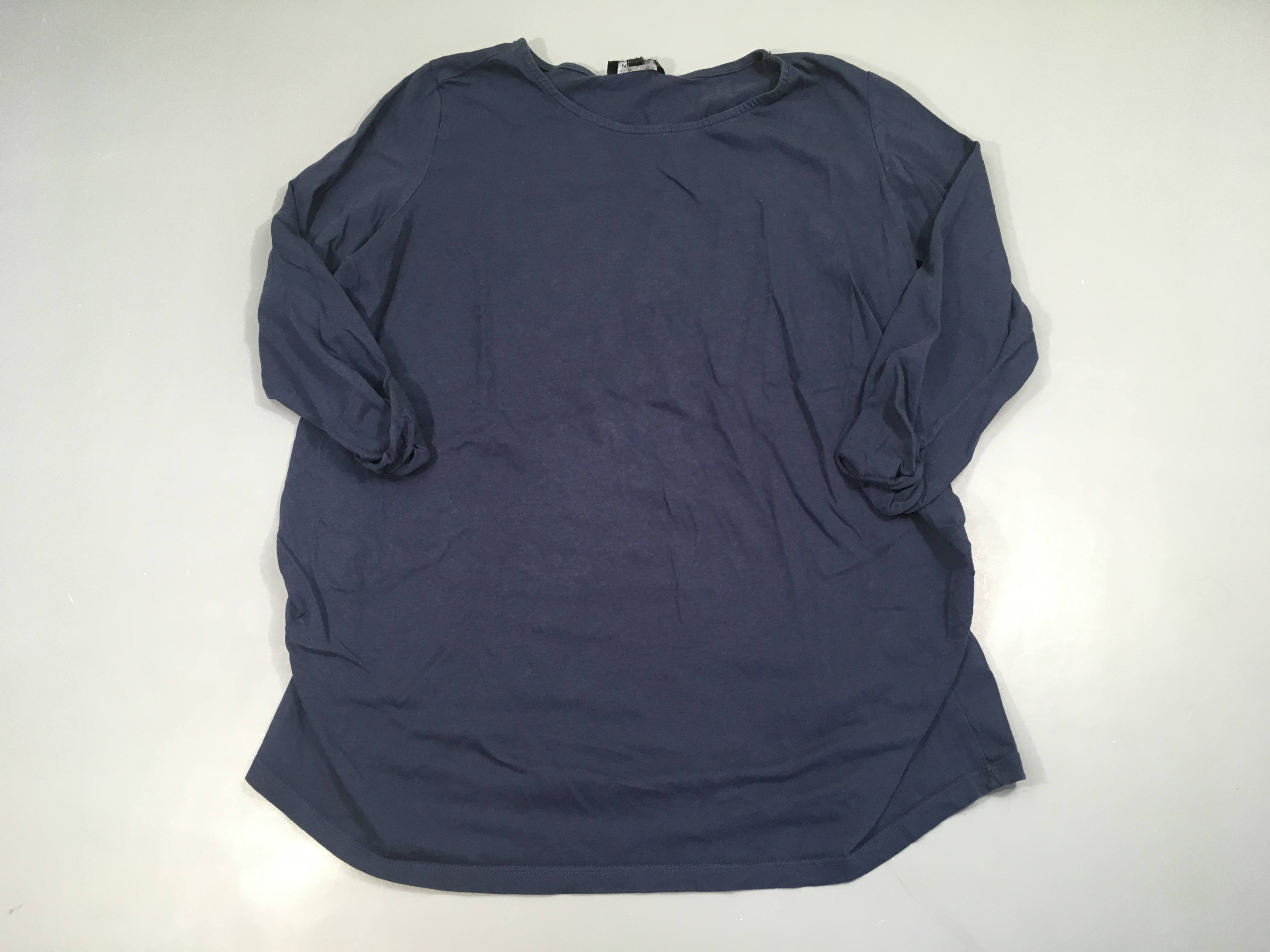 T-shirt m.l bleu foncé