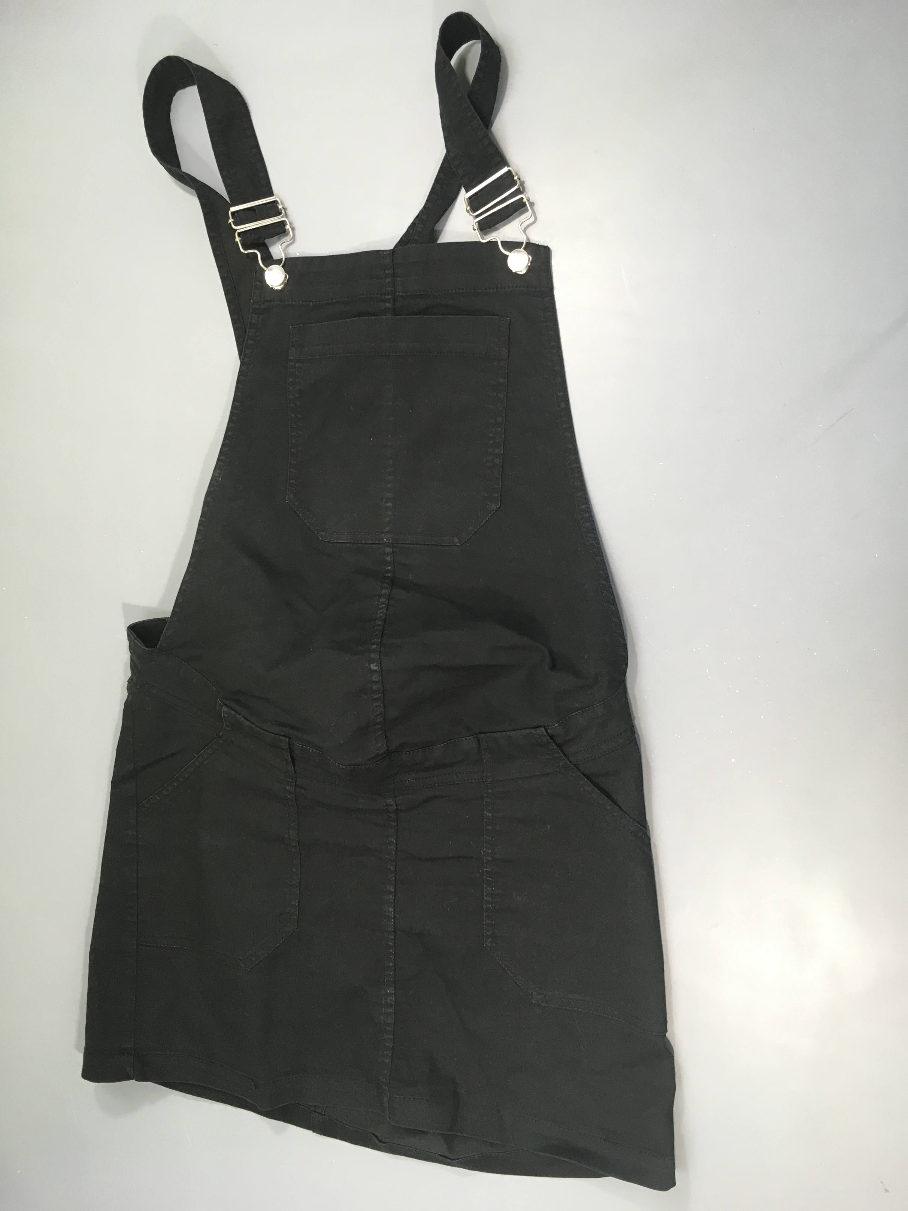 Robe Salopette denim noir