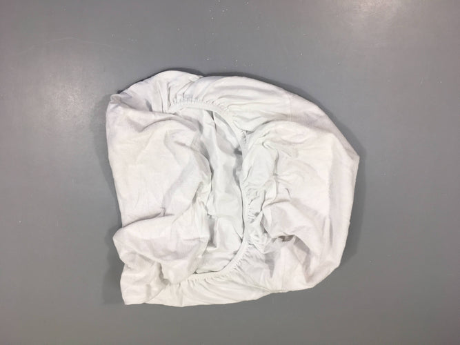 Alèse drap housse imperméable éponge blanc, 40x80cm, Kadolis, moins cher chez Petit Kiwi