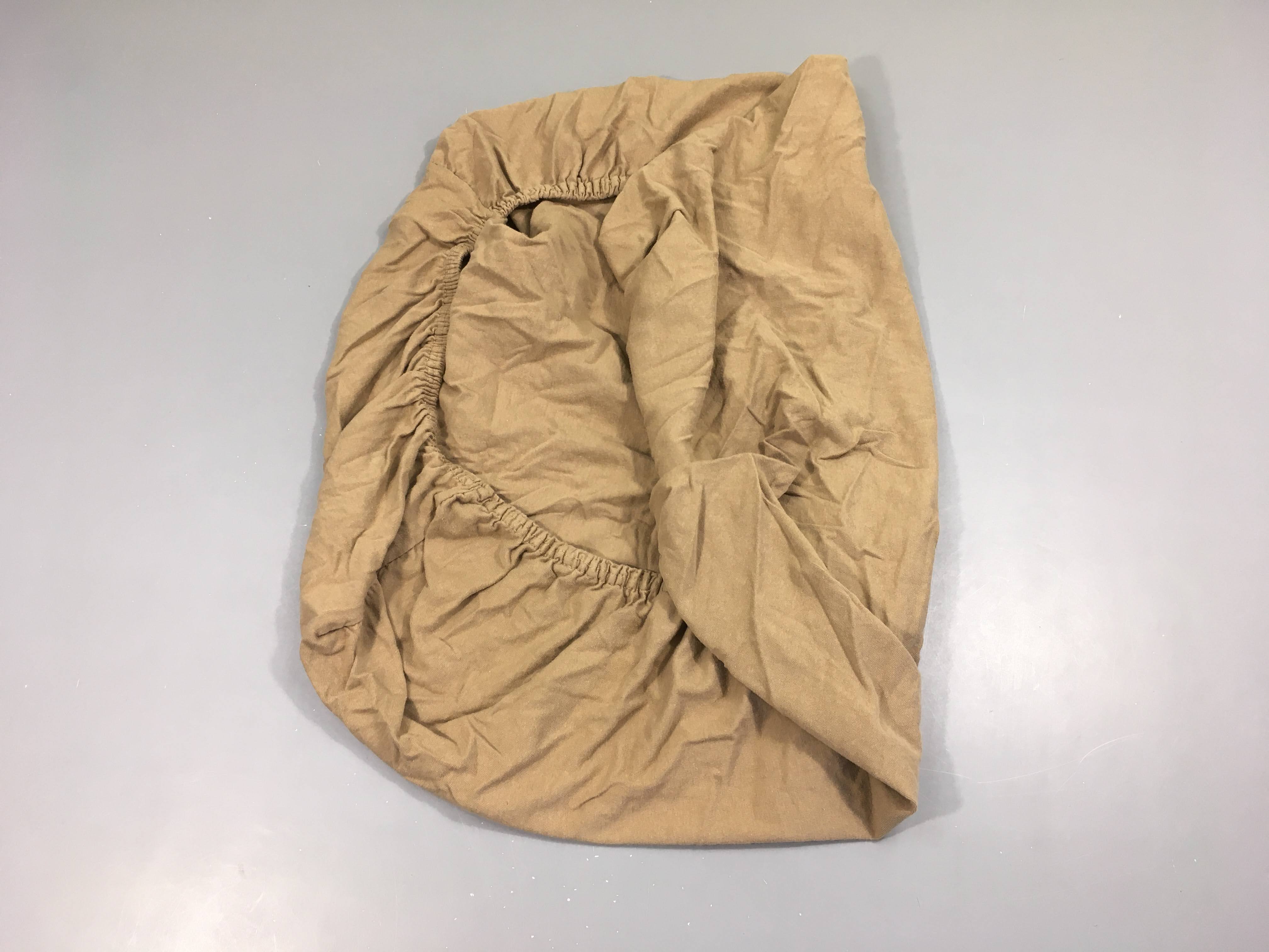 Drap housse pour berceau jersey brun, 40-50x80-90cm, Jollein