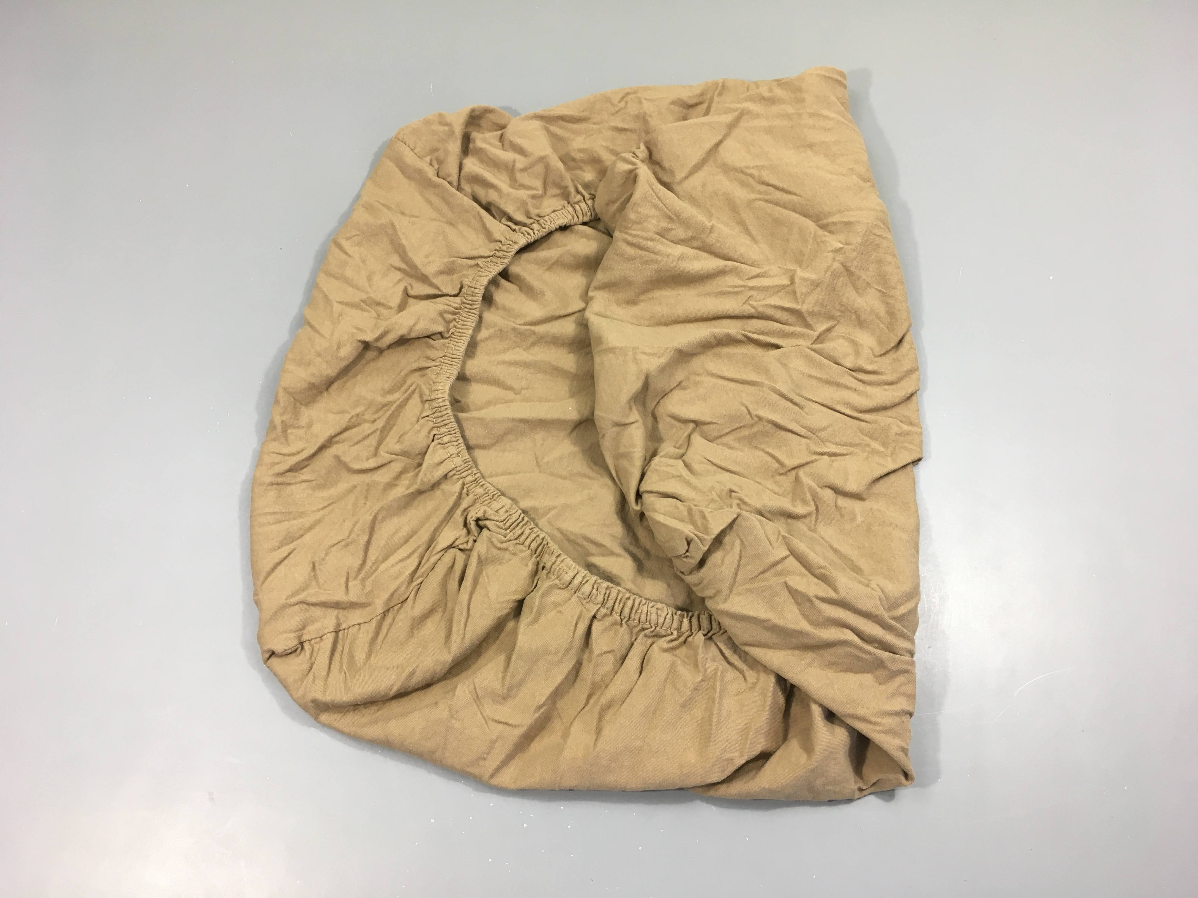 Drap housse pour berceau jersey brun, 40-50x80-90cm, Jollein