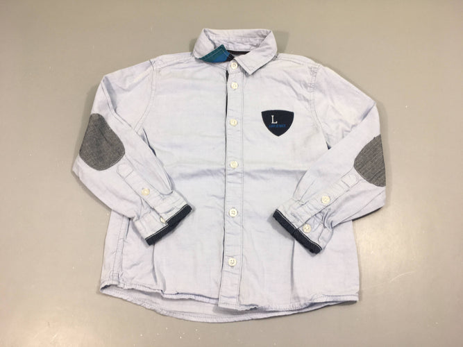 Chemise m.l bleu L, moins cher chez Petit Kiwi