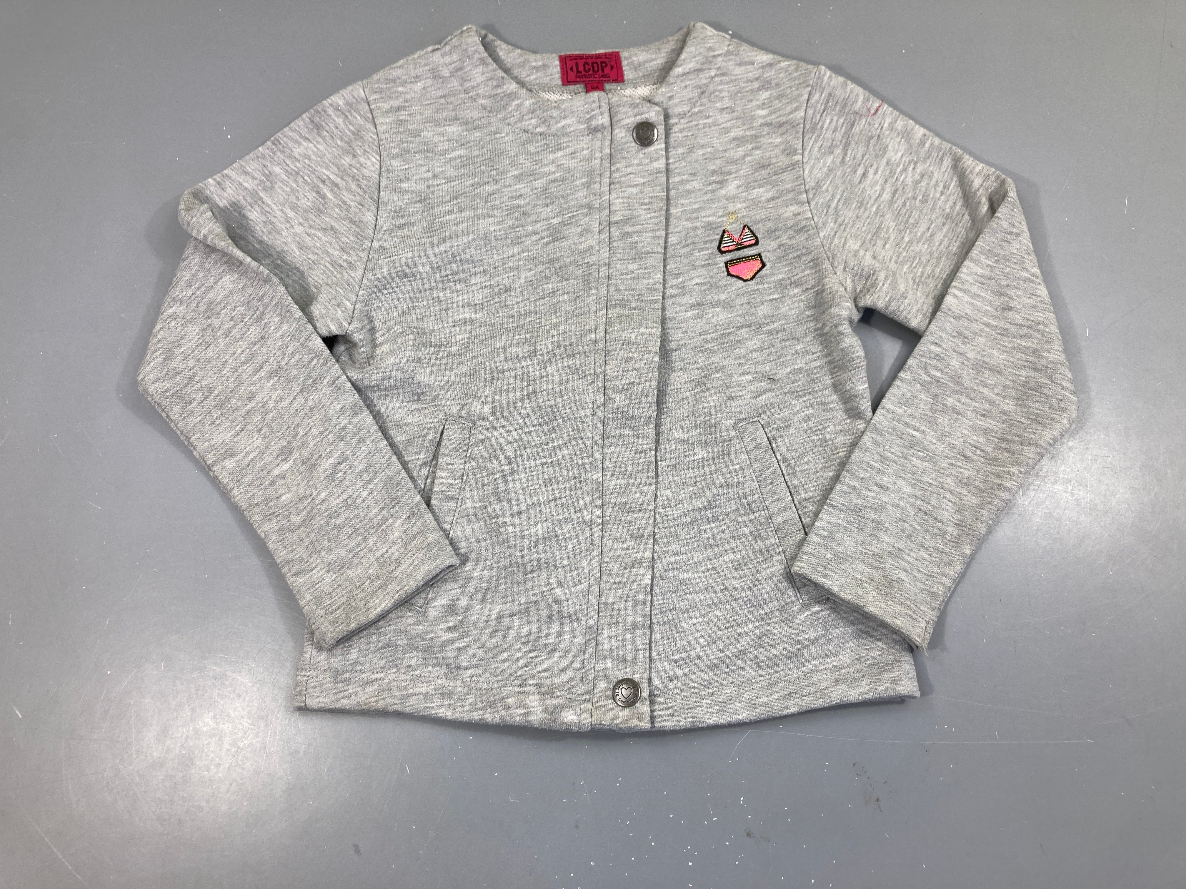 Veste coupe-vent blanc motifs mer à capuche