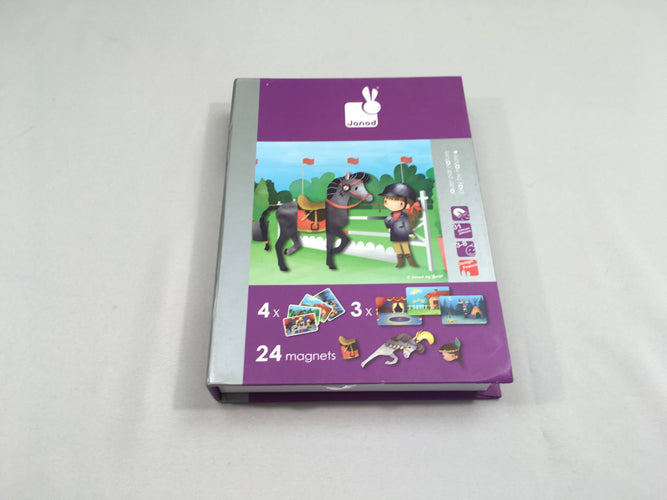 Magneti'book- equitation - 3-8a, moins cher chez Petit Kiwi