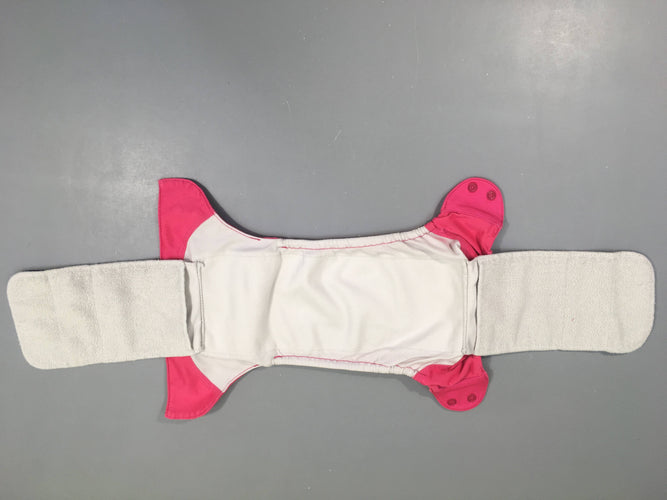 Bum genius lange lavable rose, moins cher chez Petit Kiwi