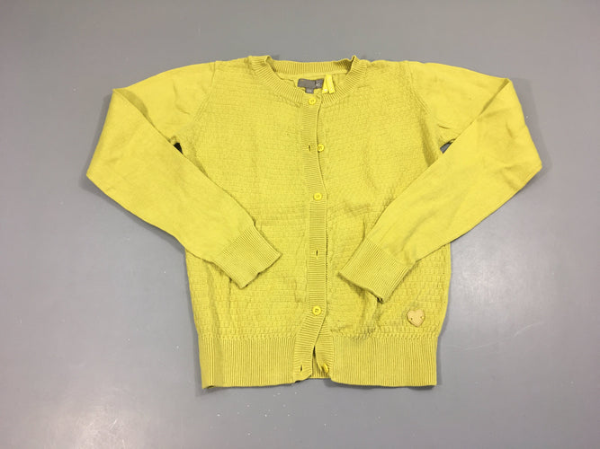 Gilet jaune vert, moins cher chez Petit Kiwi