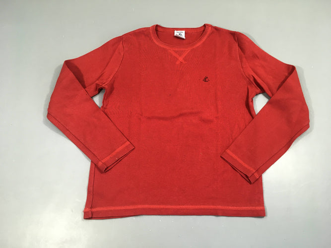 T-shirt m.l rouge, moins cher chez Petit Kiwi