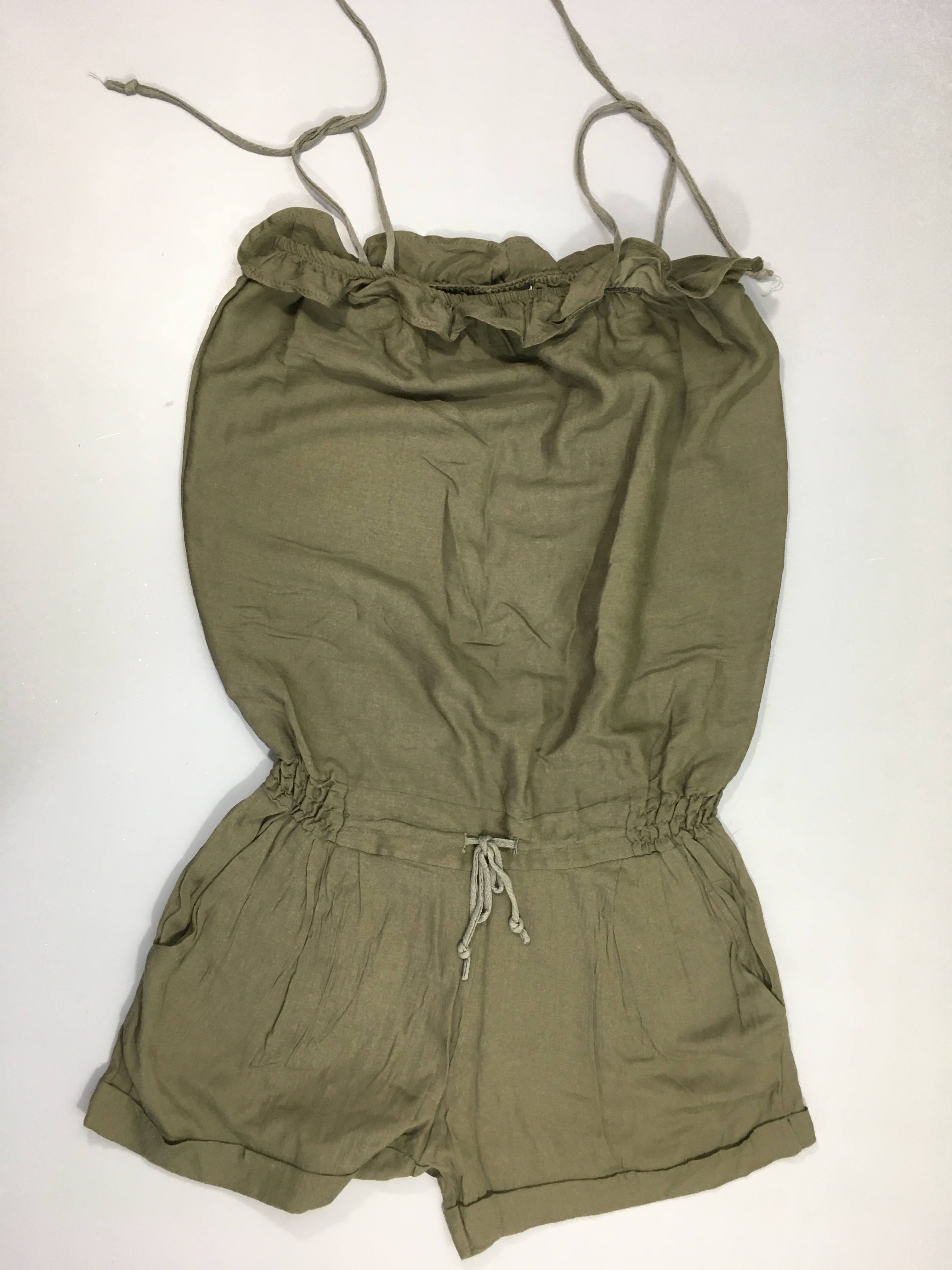 Combishort fluide kaki