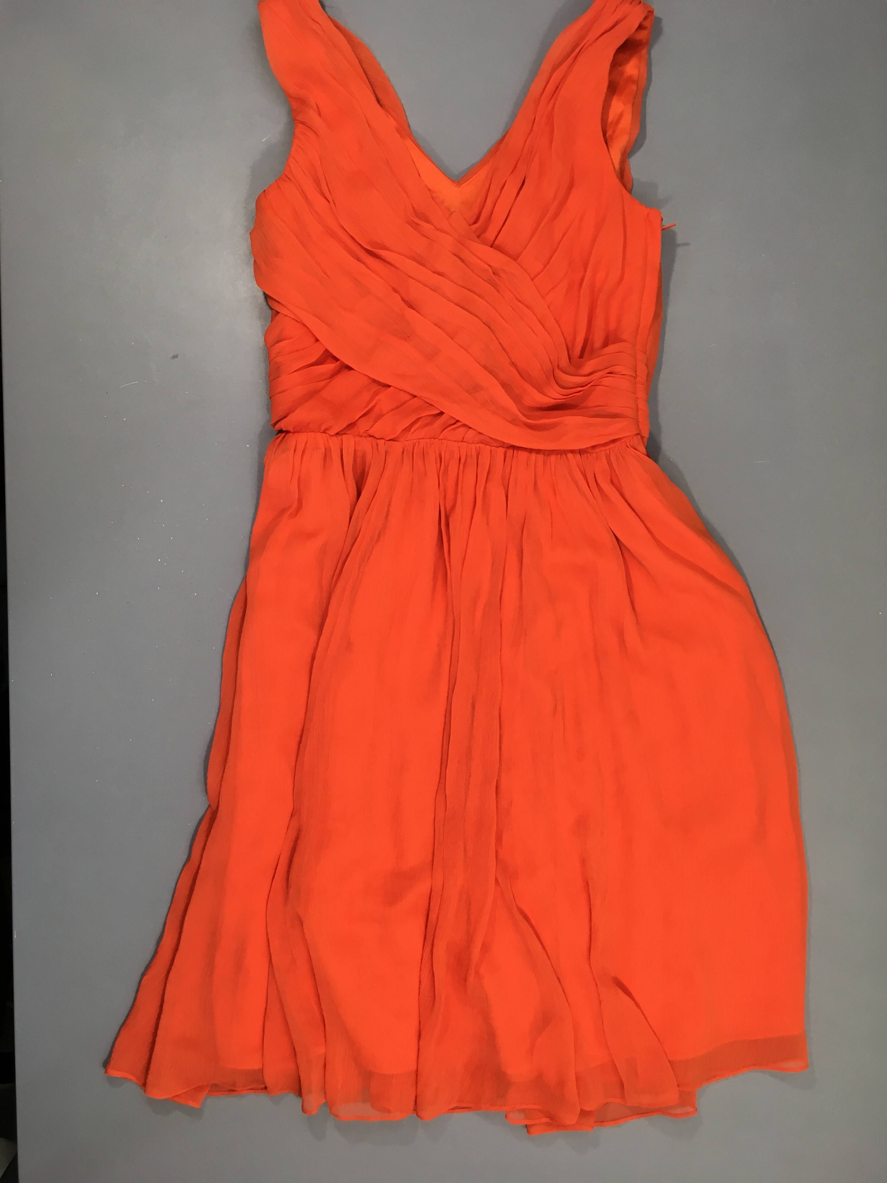 Robe s.m (de céremonie) orange 34