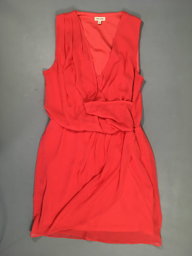 Robe s.m (de cérémonie) voile, doublée rose 36, moins cher chez Petit Kiwi