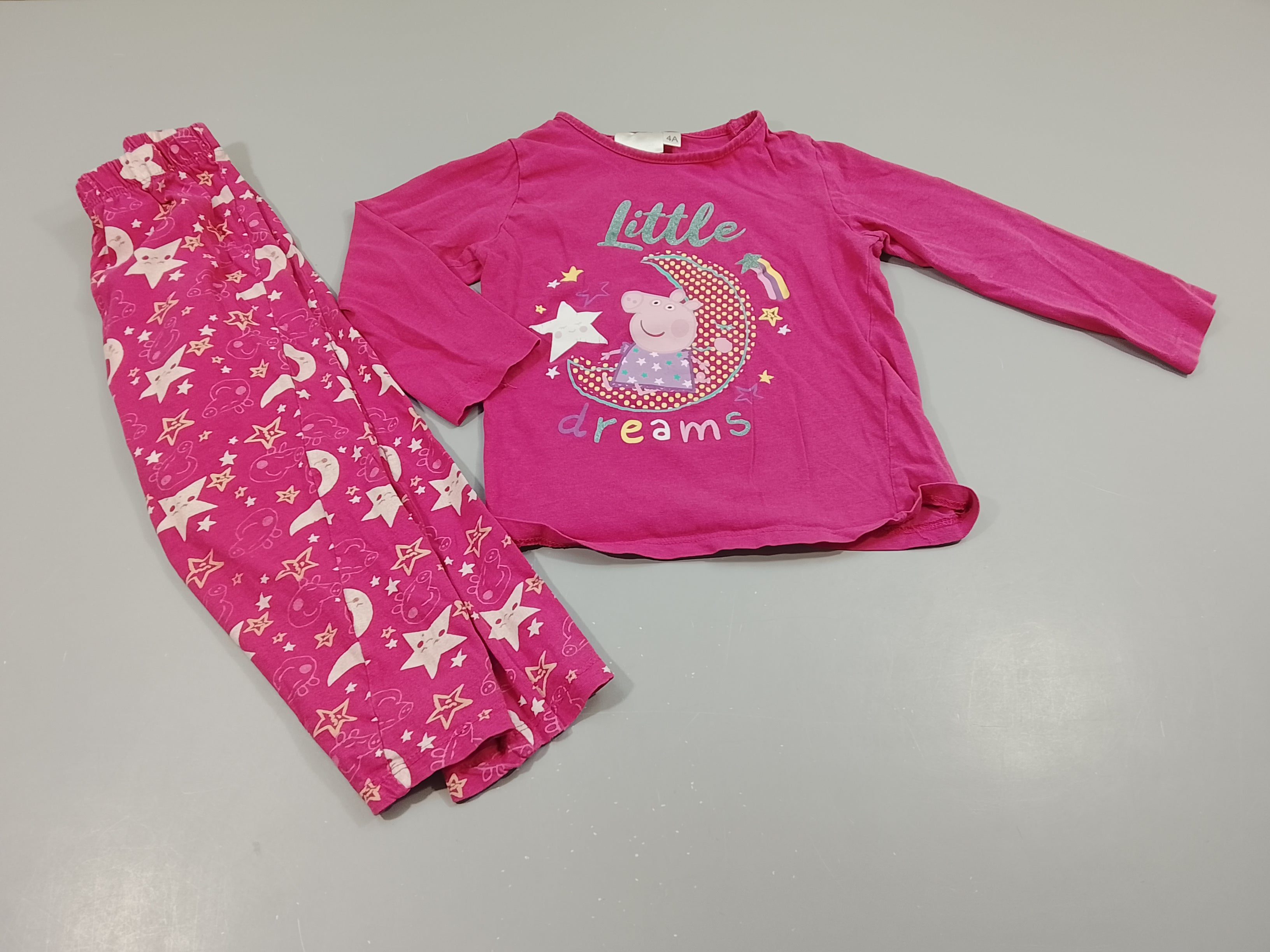 Pyjama 2pcs jersey rose Peppa Pig 