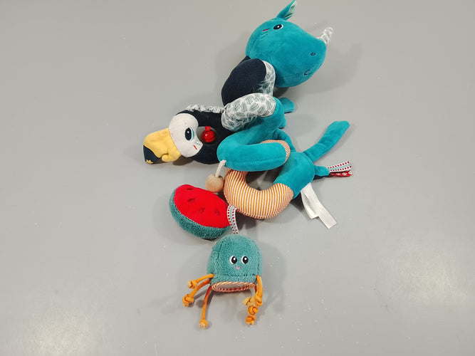 Spirale d'activités Marius le rhinocéros, moins cher chez Petit Kiwi