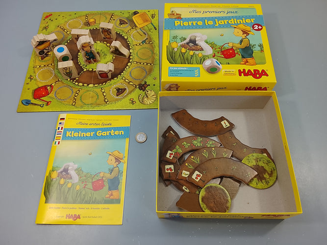 Complet,Mes premiers jeux , Pierre le jardinier, +2, moins cher chez Petit Kiwi