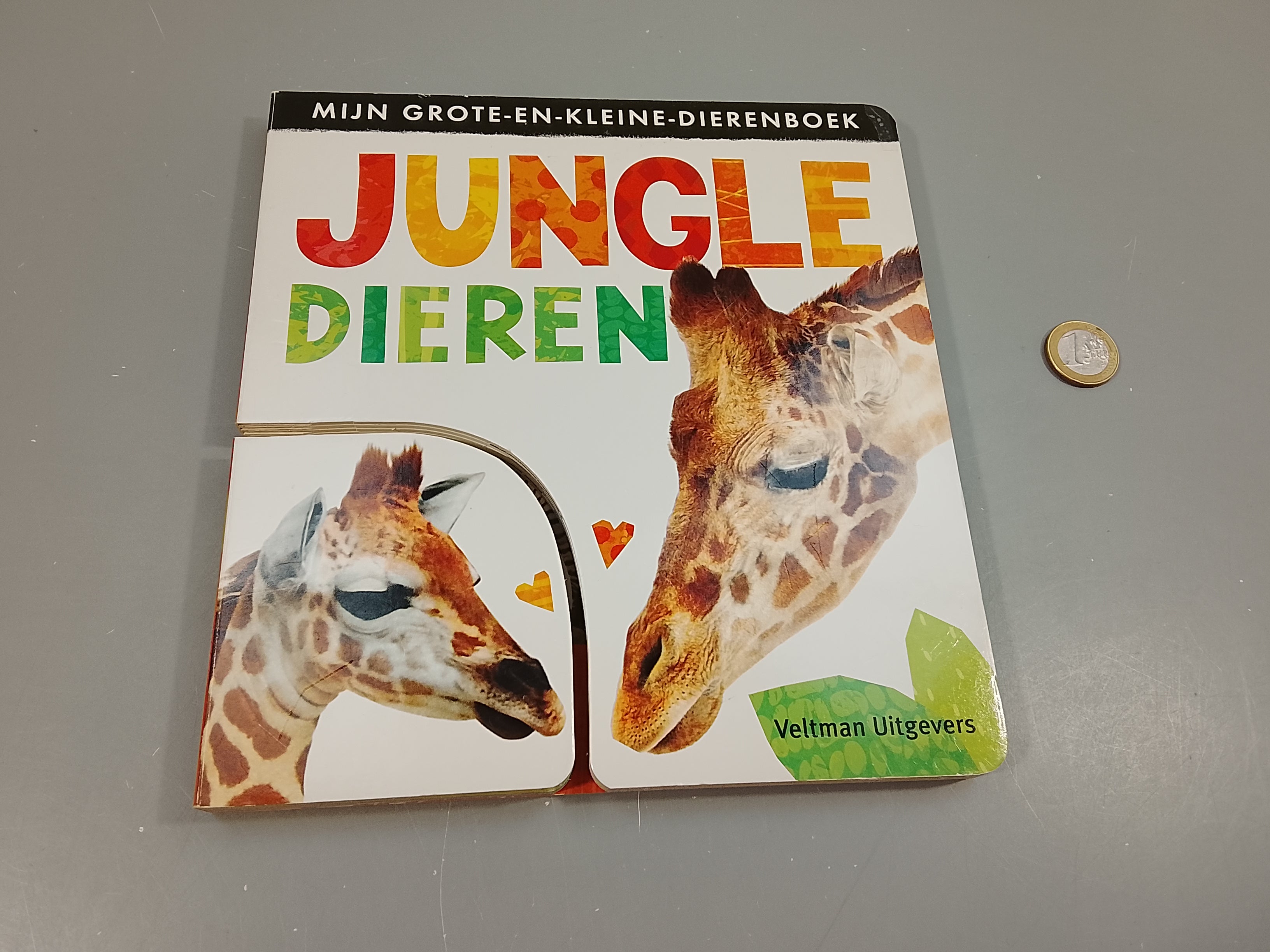 Mijn grote-en-kleine-direnboek. Jungle dieren