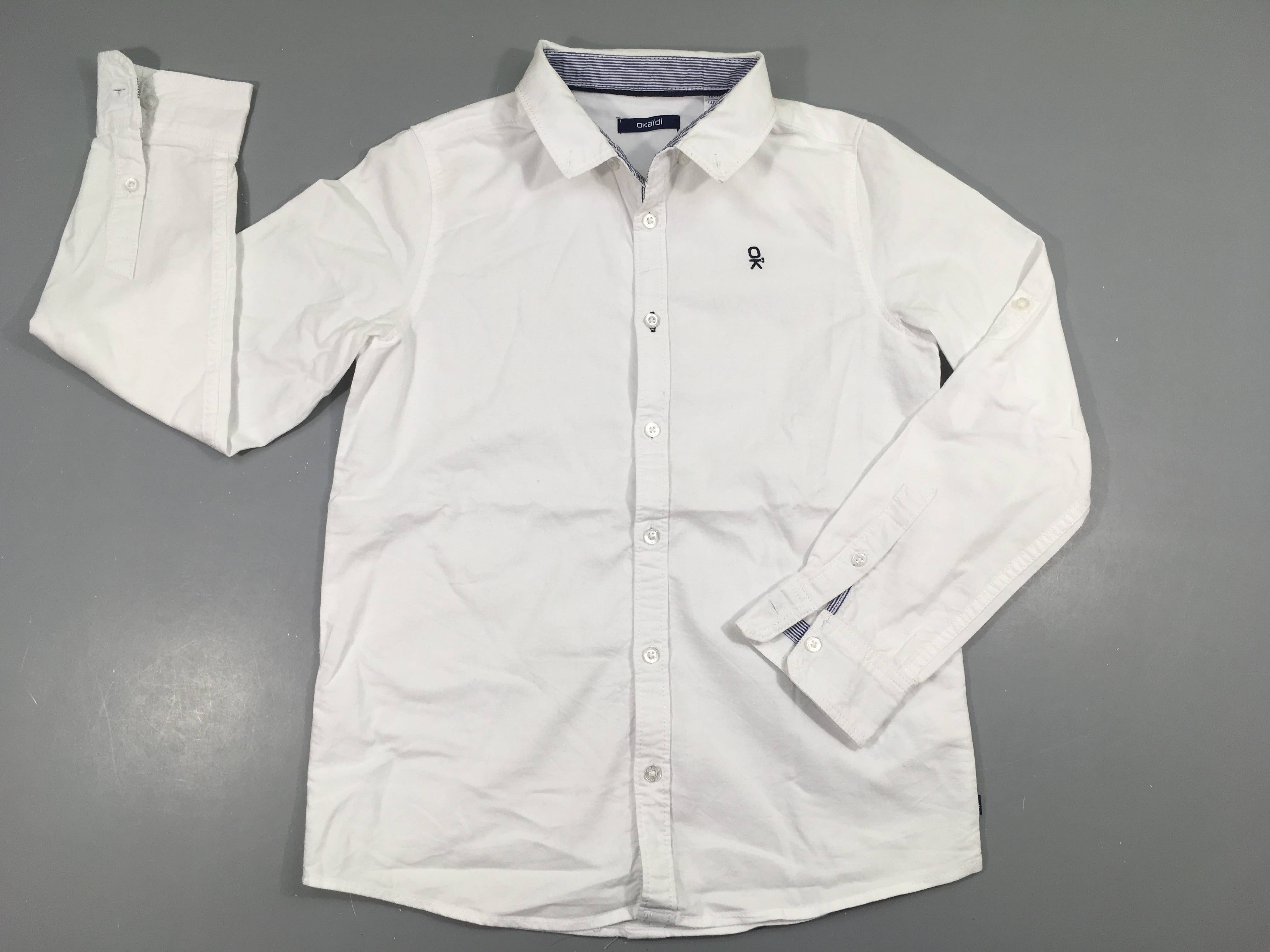 Chemise m.l blanche