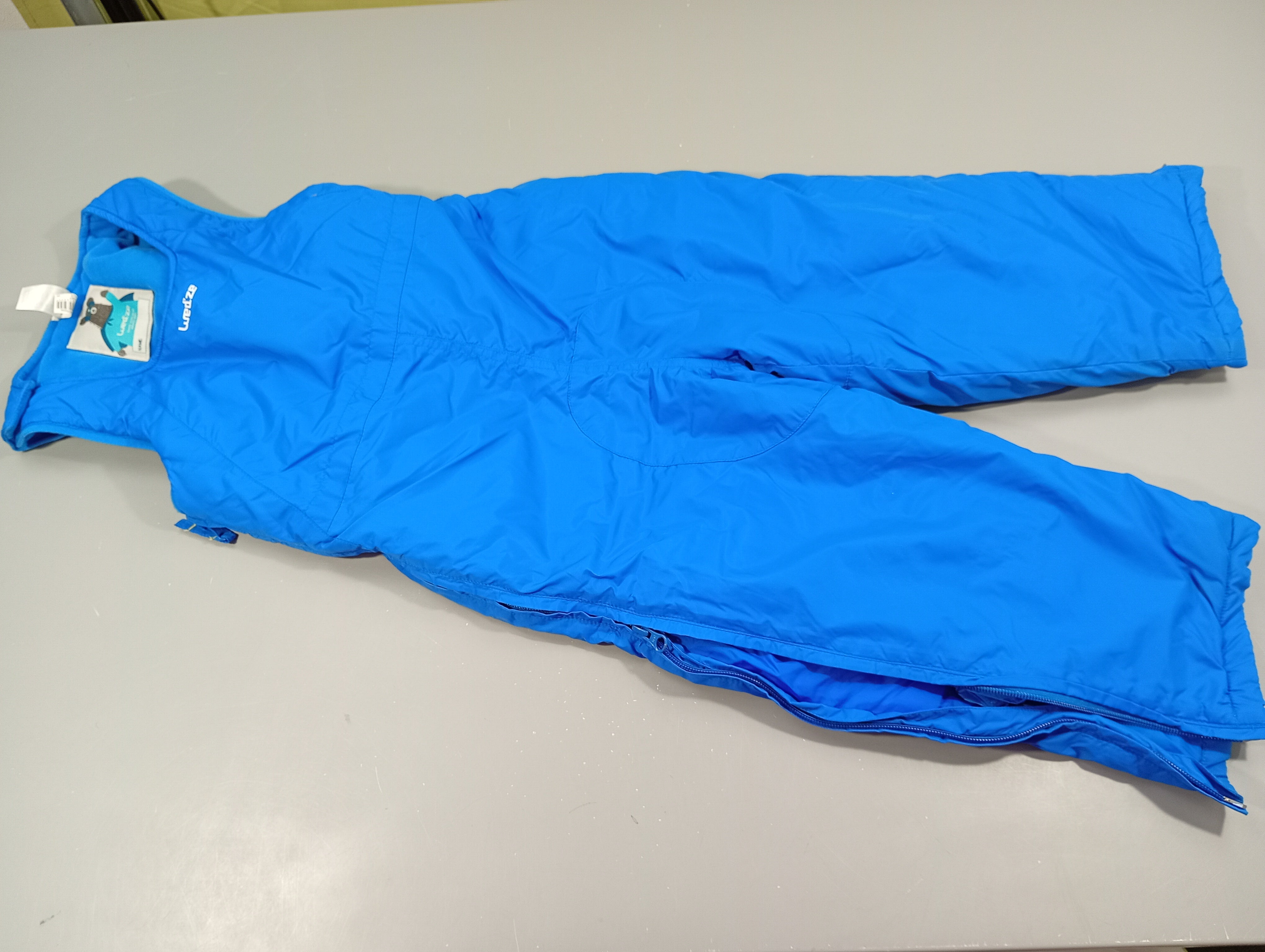 Salopette de ski bleue  